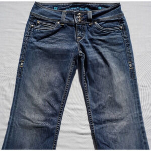 Sang Real By Miss Me Boot Cut Stretch Denim Jeans Woman's Size 30